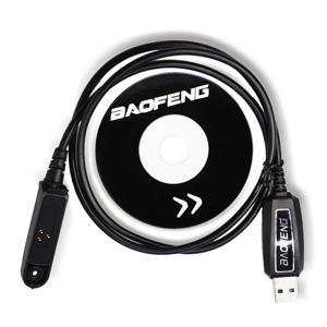 Baofeng UV-9R Plus 용 USB 프로그래밍 케이블 방수 양방향 라디오 UV 9R Plus 용 BF9700 A58 UV-XR 프로그램 라인