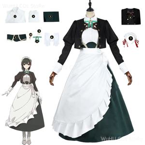 Anime Kimi Wa Meido-sama Yuki Yokoya 코스프레 의상 Xue 메이드 복장 유니폼 헤어 밴드 Hitoyoshi Yokoya 가발 할로윈 파티 여성