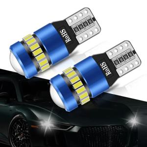 2PCS T10 W5W LED CANBUS 오류 없음 12V 자동차 측면 실내 조명 168 194 3030 SMD BMW Audi 슈퍼 밝은 자동차 실내 조명