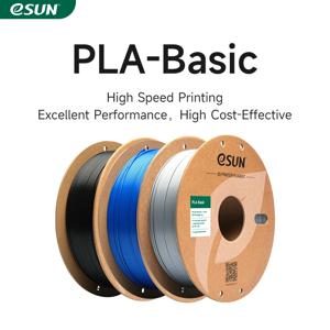ESUN PLA 3D 필라멘트 Bambu Lab 용 기본 PLA 3D 프린터 필라멘트 1KG 1.75MM 업그레이드 된 PLA DIY Art PLA-SS 고속 3D PLA 필라멘트