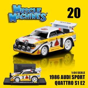 Maisto 1:64 1986 AUDI SPORT QUATTRO 1993 Chevrolet 454 Datsun 클래식 정적 자동차 합금 다이 캐스팅 자동차 모델 컬렉션 선물 장난감