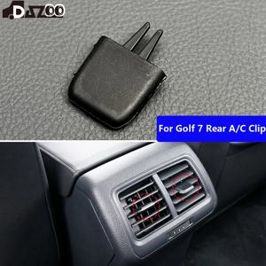 폭스 바겐 골프 7 7.5 MK7 MK7.5 2013-2019 자동차 후면 에어컨 콘센트 A/C 에어컨 통풍구 탭 클립 선택