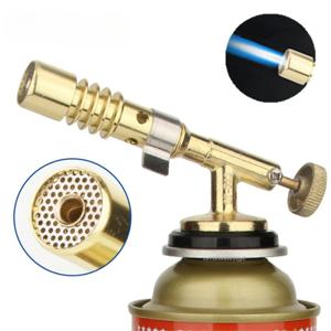 가스 버너 용접 토치 휴대용 Blowtorch 구리 고온 황동 가스 토치 브레이징 솔더 용접 수직 도구