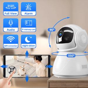 FHD 무선 WIFI 카메라 PTZ IP CCTV 보안 보호 감시 카메라 Google Alexa가 장착된 스마트 자동 추적 베이비 모니터