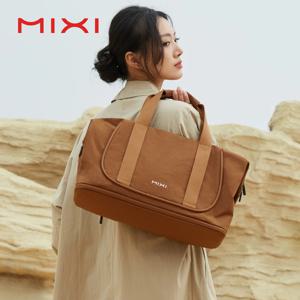 Mixi 여행 가방 여성 대형 용량 스포츠 피트니스 보관 가방 접이식 더플 슈트 가방 숄더 백 핸드백 M3020