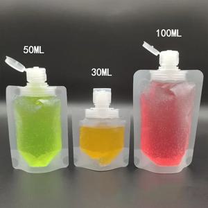 30/50/100ml 리필 가능 포장 가방 여행 필수 로션 화장품 샴푸 샤워 젤 휴대용 가방 메이크업 유체 병