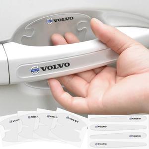 자동차 스티커 도어 핸들 그릇 스크래치 보호 스티커 볼보 C40 V60 V40 XC90 S60 C30 XC60 V50 V70 S90 XC40 S80 V90 S40 S90