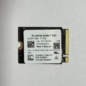 새로운 SN740 256G 512GB 1T 2T SSD M.2 2230 Gen4 PCIe 4.0 X4 NVMe 스팀 데크용 Microsoft Surface ProX 지원 Western Digital WD
