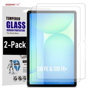 삼성 갤럭시 S10 FE 10.9 갤럭시 탭 S10 FE + S10 FE 플러스 13.1 안티 스크래치 HD 필름 2PCS에 대한 강화 유리 화면 보호기