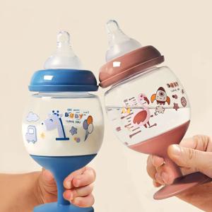 1PC 180ML 잔 아기 병, 우유 컵, 아기 식수, 가정용 컵, 직접 마시는 주스, 와인 병, 생일 선물