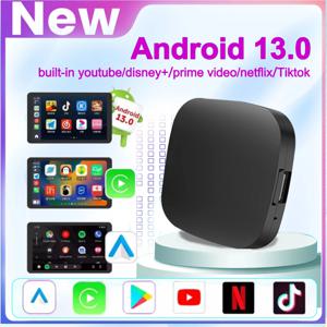 안드로이드 13 TV 박스 스마트 CarPlay Ai 박스 Wifi 무선 안드로이드 자동 YouTube Netflix OEM CarPlay 자동차용 플레이 스토어 내장