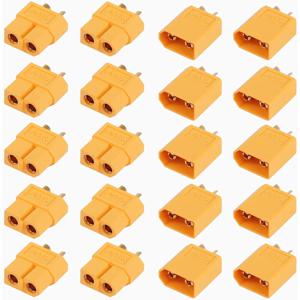 5 쌍 XT60 커넥터 XT60 남성 여성 총알 커넥터 RC Lipo 배터리 모터 XT60 드론 커넥터 용 전원 플러그