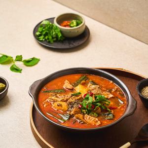 [450gX6팩] 순살 감자탕 3팩+고기 순대국 3팩