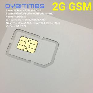 OYEITIMES 2G GSM SIM 카드 빈 SIM 카드 2G 프로그래밍 가능한 GSM SIM 카드 ICCID IMSI PIN PUK ADM KI COMP128 OP/OPC가 없는 알고리즘