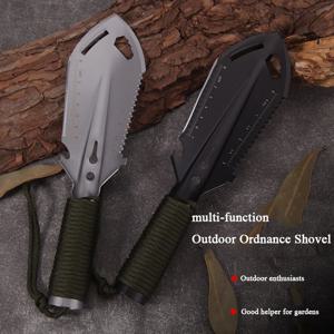 캠핑 휴대용 엔지니어 삽 하이킹 흙손 필드 생존 도구 배낭 초경량 소형 Multitool Ordnance Shovel