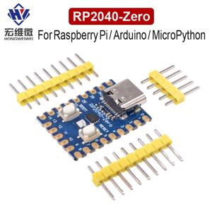 Raspberry Pi 마이크로 컨트롤러 PICO 개발 보드 모듈 듀얼 코어 Cortex M0+ 프로세서 2MB 플래시용 RP2040-Zero RP2040