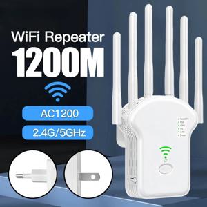 2.4G5G 듀얼 밴드 300Mbps 1200Mbps 무선 WiFi 리피터 WiFi 신호 리피터 WiFi 익스텐더 안테나 네트워크 증폭기 WPS 라우터