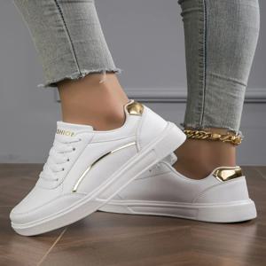 Baasploa 여성 캐주얼 스니커즈 여성용 가죽 플랫폼 스니커즈 Classics Comfort 스케이트 보드 신발 Non-Slip