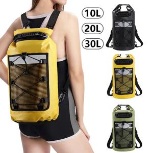 20L/30L 방수 PVC 드라이 가방 여성 남성 수영 배낭 카약 트레킹 표류 래프팅 서핑 보트 야외 스포츠 가방