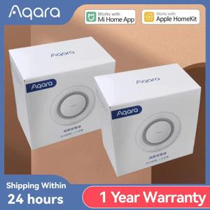 Aqara 연기 감지기 센서 Zigbee 3.0 화재 경보 모니터 사운드 경고 Xiaomi Mi Home Homekit APP로 스마트 홈 보안 작업