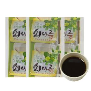 쇠비름즙 100% 국내산 법제제조 저온추출 100mlx30포