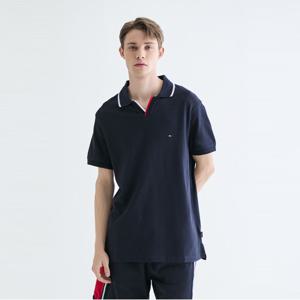 팁드 브이넥 폴로 셔츠 (T12E1TKT120MT1DW5)