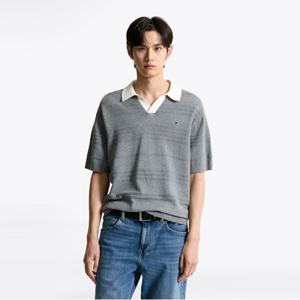 스트라이프 스트럭처 폴로 니트 (T12F1KPN240MT2P91)