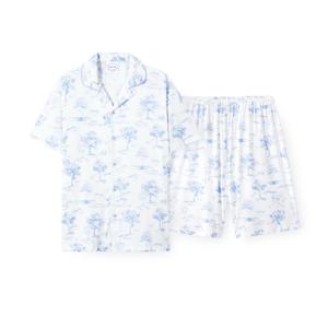 [롯데백화점]남성 F049 쿨스코블루 반소매 상하 OR25MMBEF049