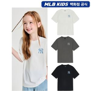 [MLB키즈] 빈티지 모노그램 빅럭스 티셔츠 7ATSMV453