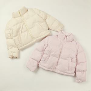 밴드넥 숏패딩 점퍼  KP4JPF292