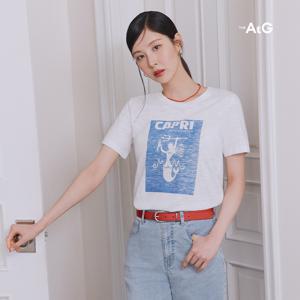 더엣지 25SS 바캉스에디션 슬럽 티블라우스 5종