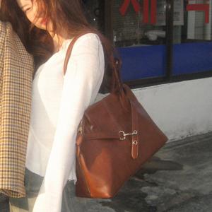 NOA BAG [BROWN SILVER]