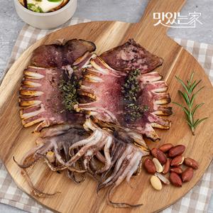 적절히 말린 촉촉 반건조오징어 대사이즈 10마리