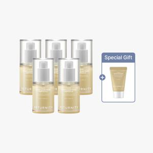 [율무앰플 홀릭 SETㅣCJ단독]  율무 스킨클린 모공 앰플 40ml x 5개 (+율무팩 미니어처)
