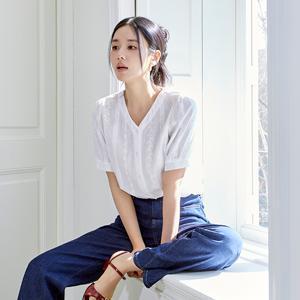 [온플] 셀렙샵 에디션 25SS 아일렛 블라우스 3종