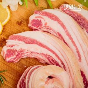 [산지직송] 제주 고덕훈님의 흑돼지오겹살 1kg + 흑돼지 뒷고기 300g 추가발송