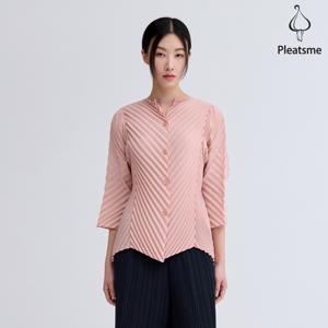 [최초가 198000원] 립 조직 V넥 핸즈 플리츠 자켓_EPJKS325002