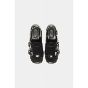 [정상가 398,000원] 쥬얼리 로퍼 샌들(black)_DG2AM25029BLK
