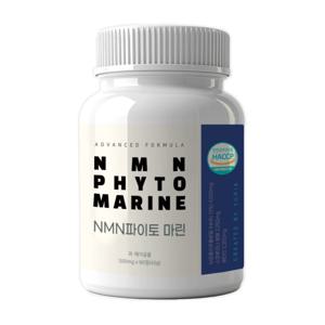 NMN 파이토마린 500mg 90정 3개월 스피루리나 베타인 레스베라트롤 퀘르세틴 독자적 시너지 배합원료