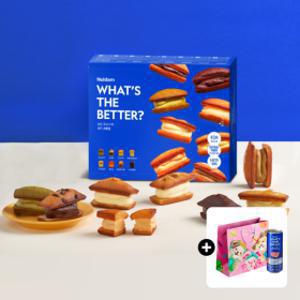 널담 뚱낭시에 2BOX 총16개입 4cm 크림샌드 휘낭시에 디저트 + 선물쇼핑백 1개 / 6.6 단 하루