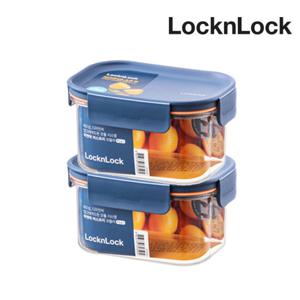 비스프리 모듈러 플러스 직사각 450ml 2P 네이비 밀폐용기 반찬통 보관 소분용기 TOP_LBF402RNs2