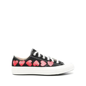 25 SS Comme Des Garcons Play x Converse 척 70 멀티 하트 스니커즈 K1260011 TP438646907