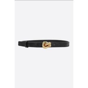 BOTTEGA VENETA Knot thin belt in Intrecciato 15 837003V4R431019