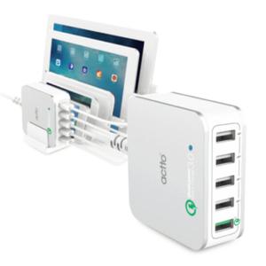 [엑토] 멀티충전기 MCU-05 5포트 (QC3.0-1P)