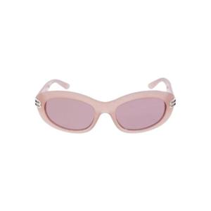 발렌시아가 카지노 라운드 선글라스 밀키 핑크 830312T00395701