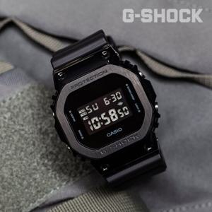 [지샥]ORIG_IN 스퀘어 스탠다드 메탈 베젤 스틸 블랙 GM-5600B-