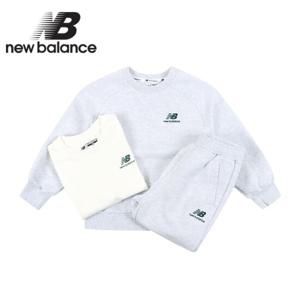 뉴발란스 키즈 3PCS 스웻 셋업(NK9YD4112U-AC)_멜란지 그레이
