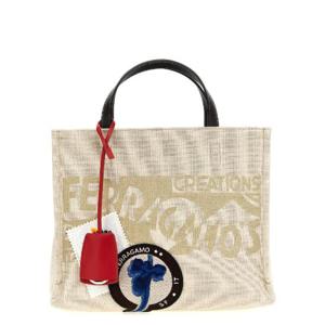 FERRAGAMO & 39 토트백 S& 39  핸드백 780197NATURALE