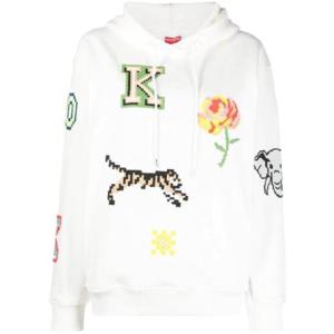 25 SS 겐조 graphic print drawstring hoodie FD52SW0144MC TP438452133