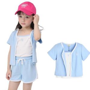 컬리수 HC04 배색가디건나시새트 C242GDG01P